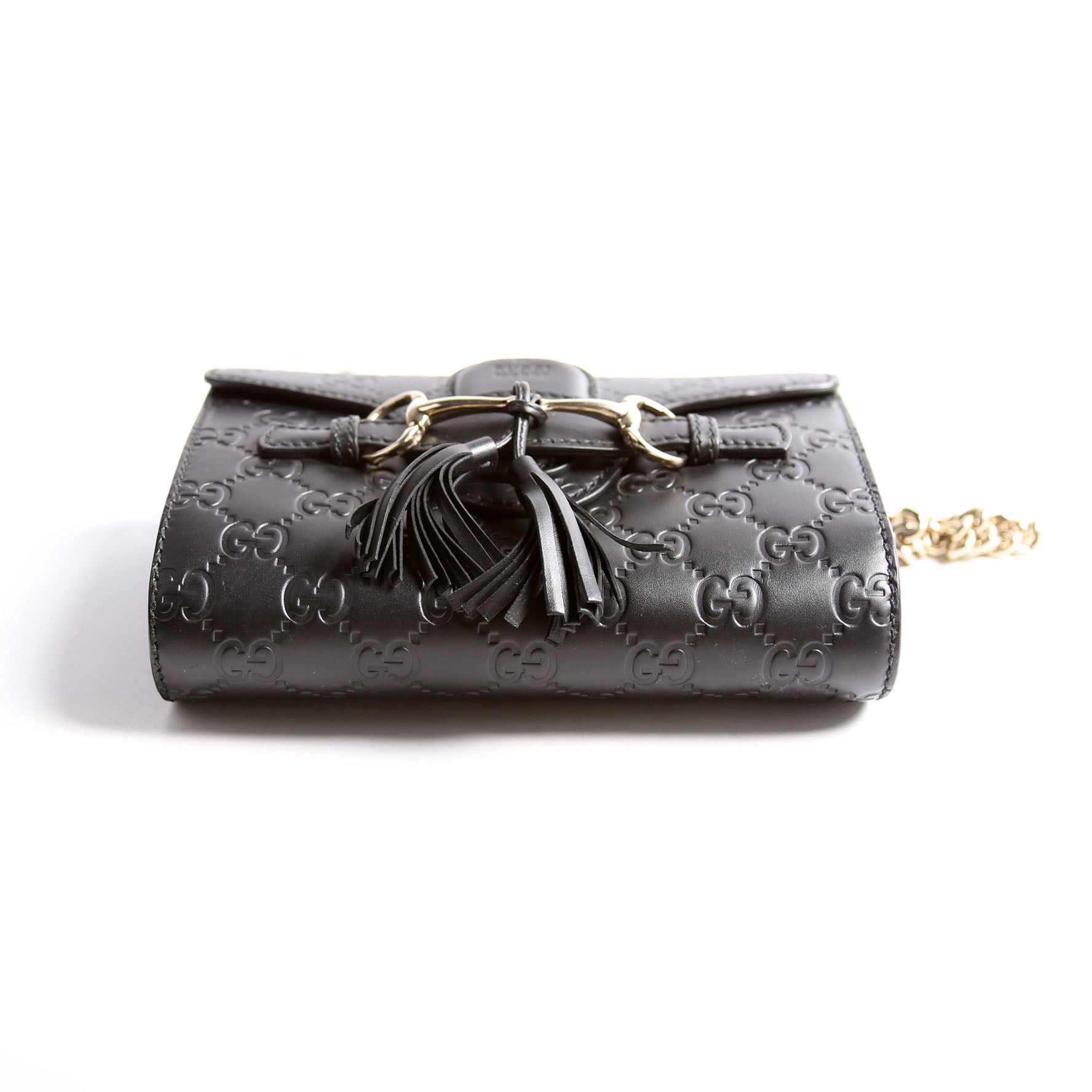 369622 Guccissima Mini Emily Shoulder Black