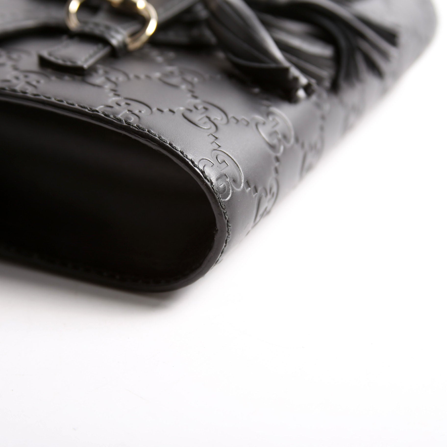 369622 Guccissima Mini Emily Shoulder Black