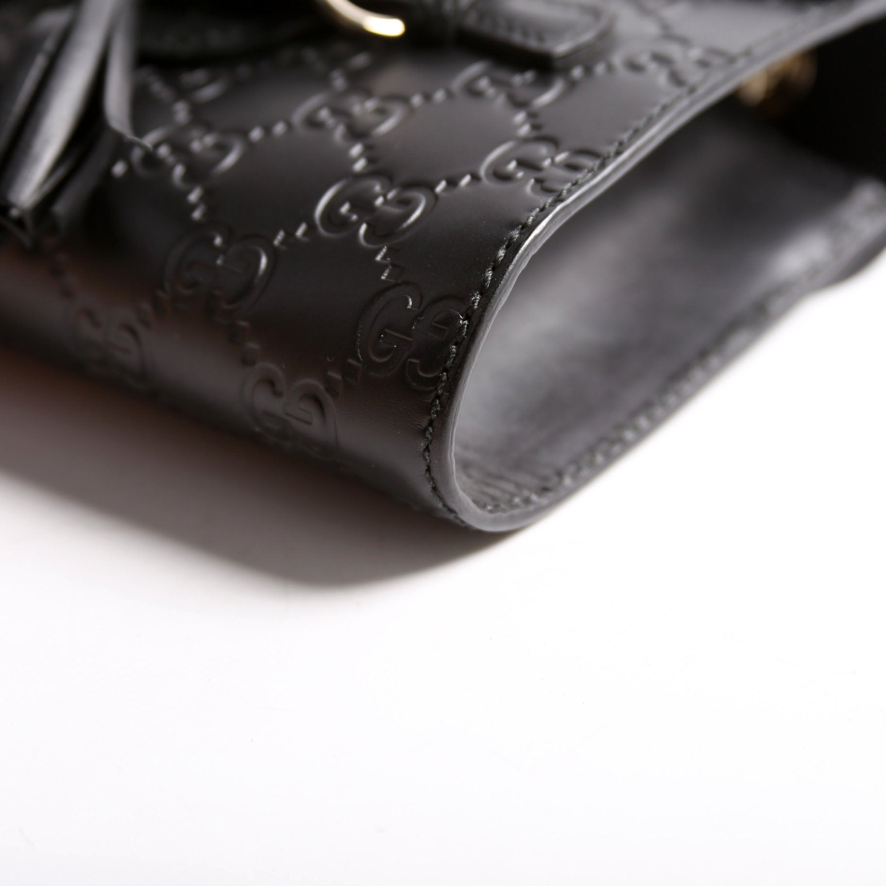 369622 Guccissima Mini Emily Shoulder Black