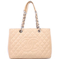 Grand Shopping Tote XL Caviar Beige
