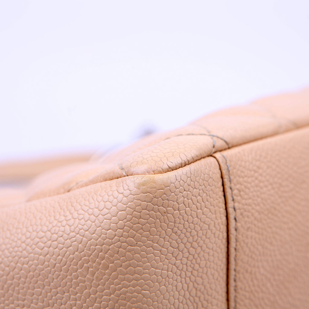 Grand Shopping Tote XL Caviar Beige