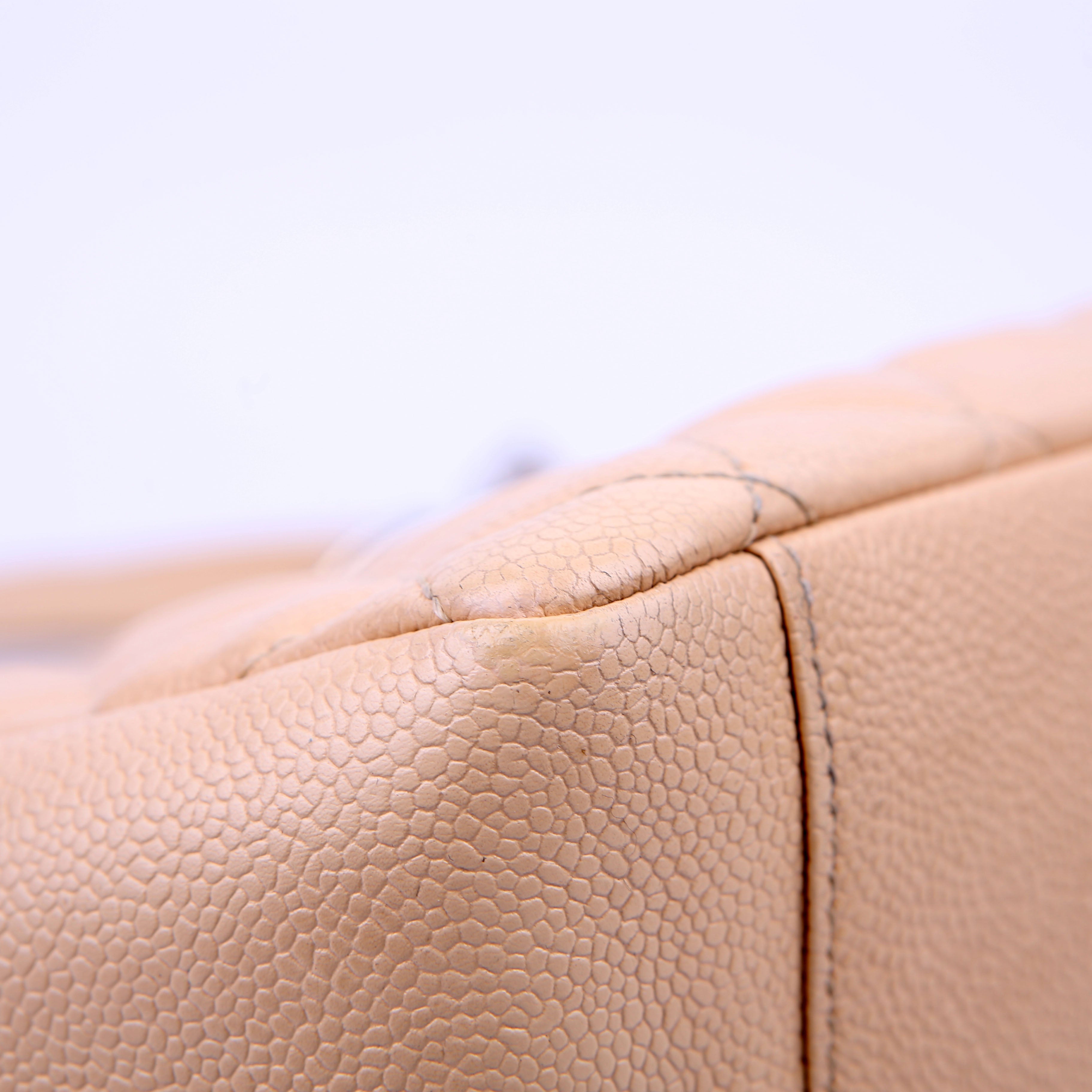 Grand Shopping Tote XL Caviar Beige
