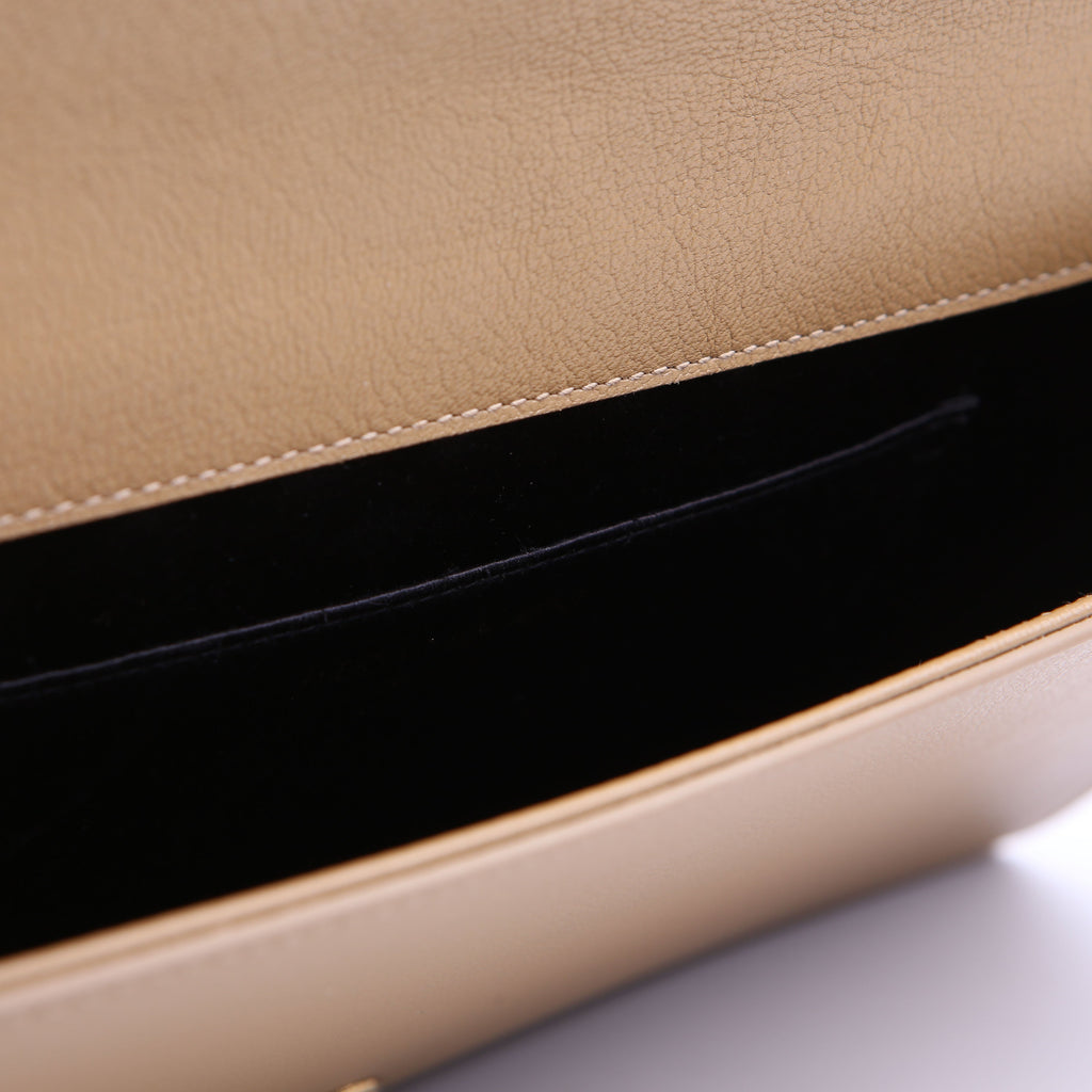 Belle De Jour Clutch Tan