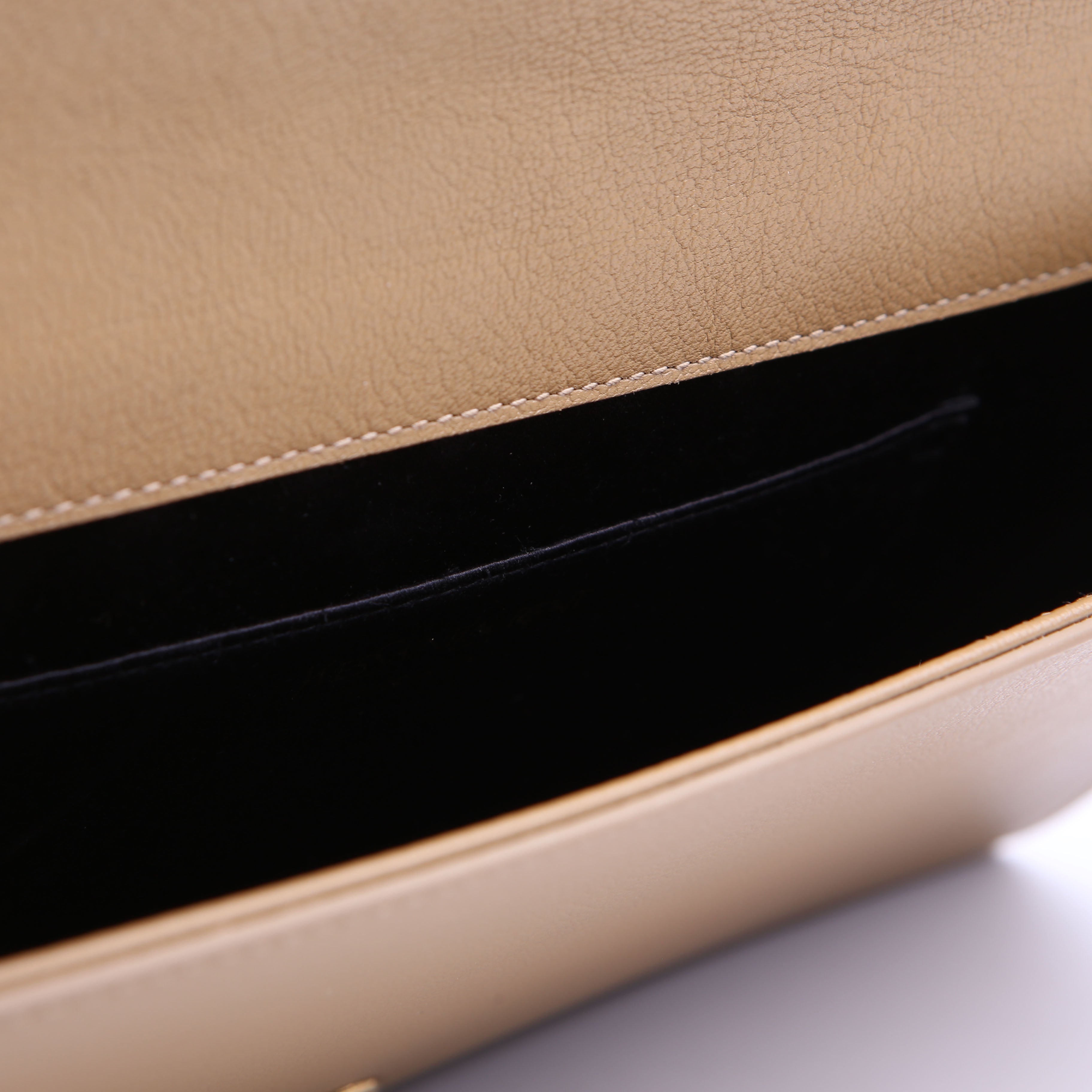 Belle De Jour Clutch Tan