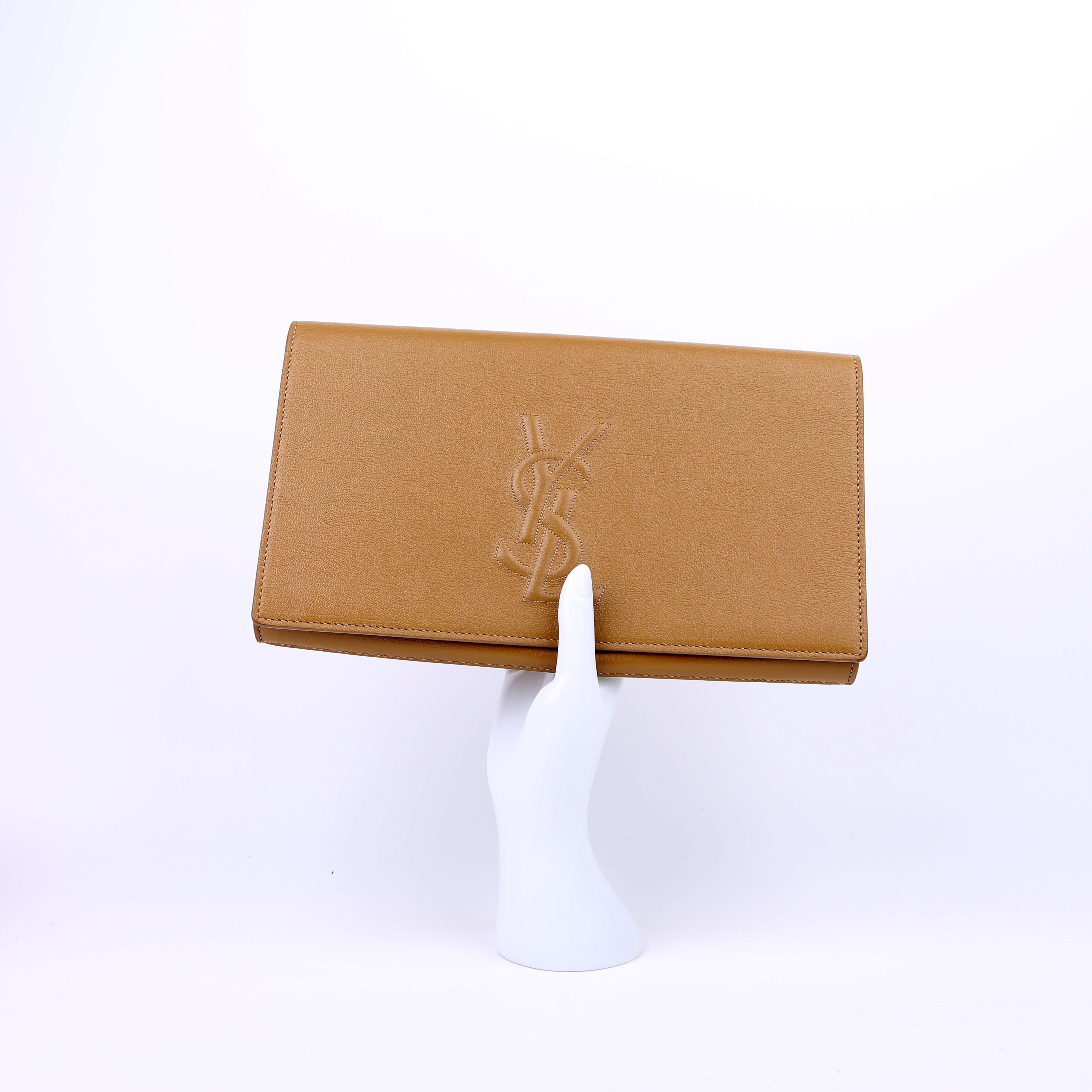 Belle De Jour Clutch Tan