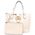 Gucci 779831 Dahlia Tote with Pouch White