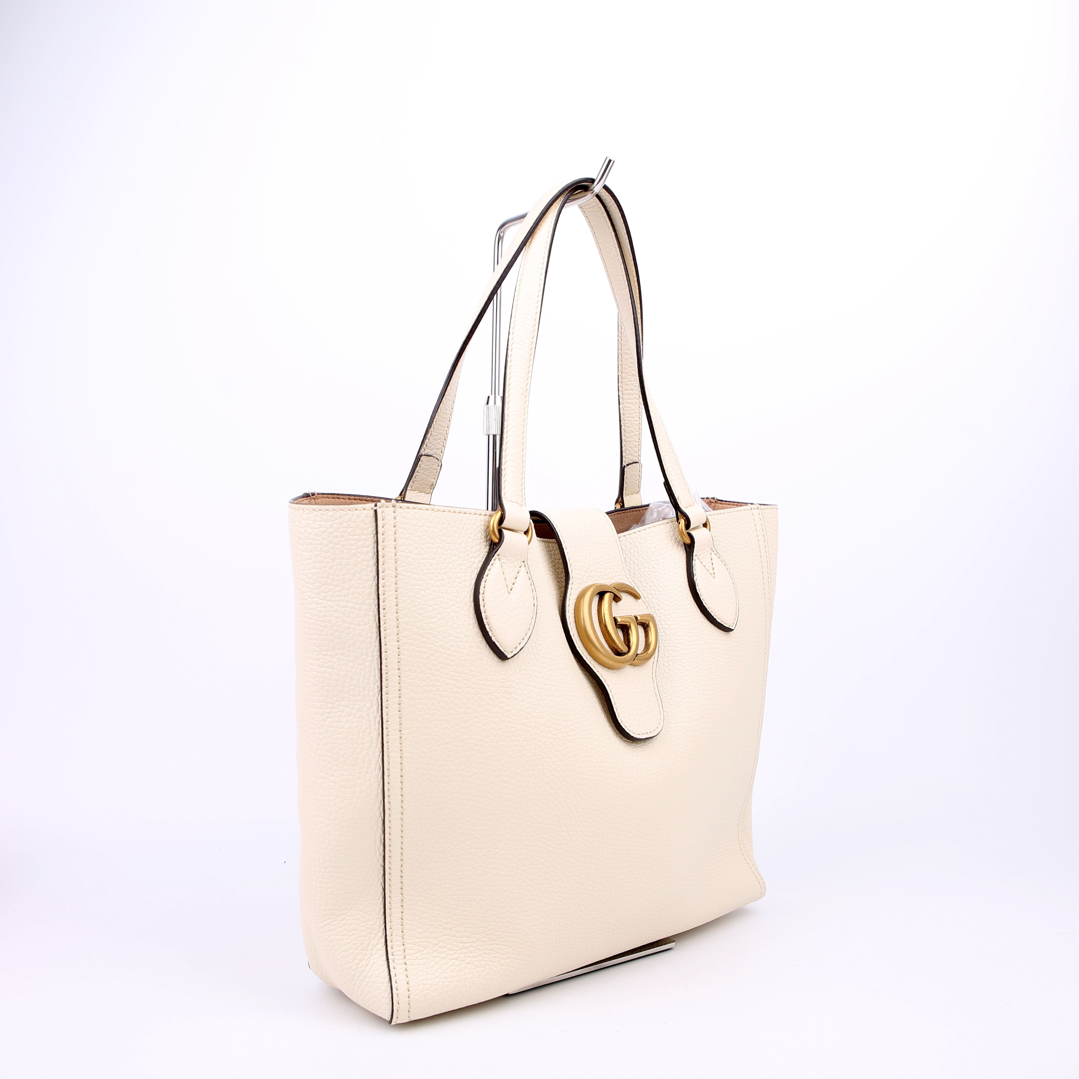 Gucci 779831 Dahlia Tote with Pouch White