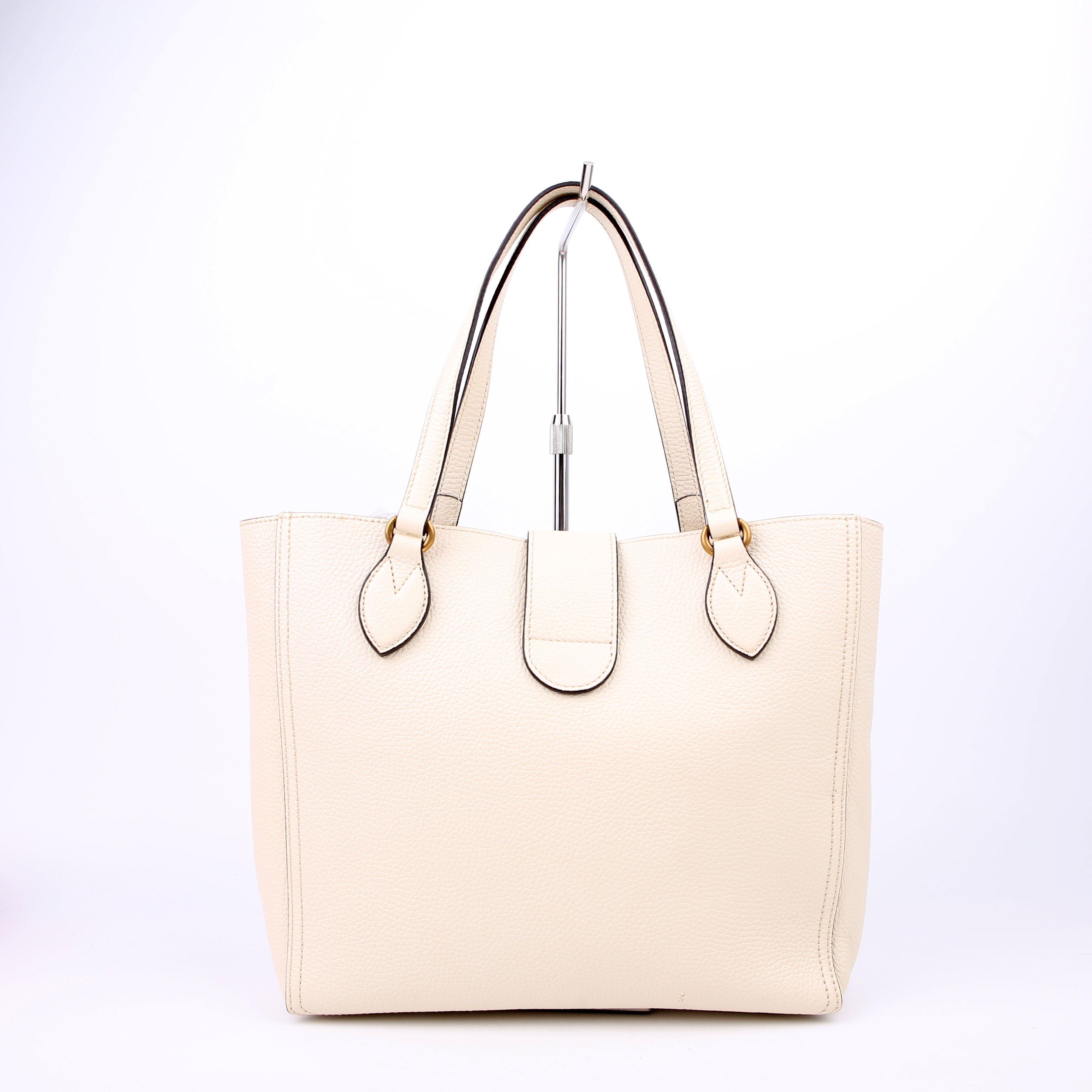 Gucci 779831 Dahlia Tote with Pouch White