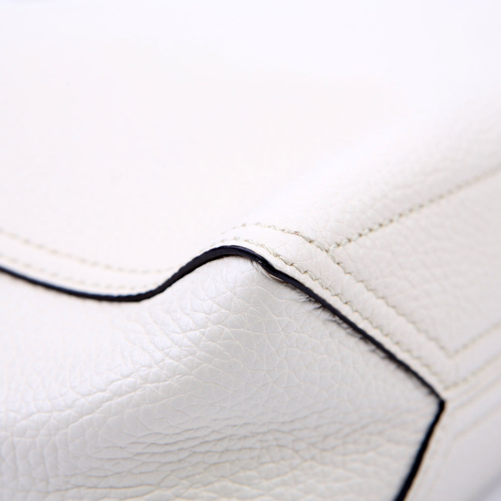 Gucci 779831 Dahlia Tote with Pouch White