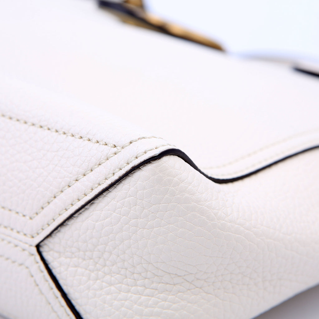Gucci 779831 Dahlia Tote with Pouch White