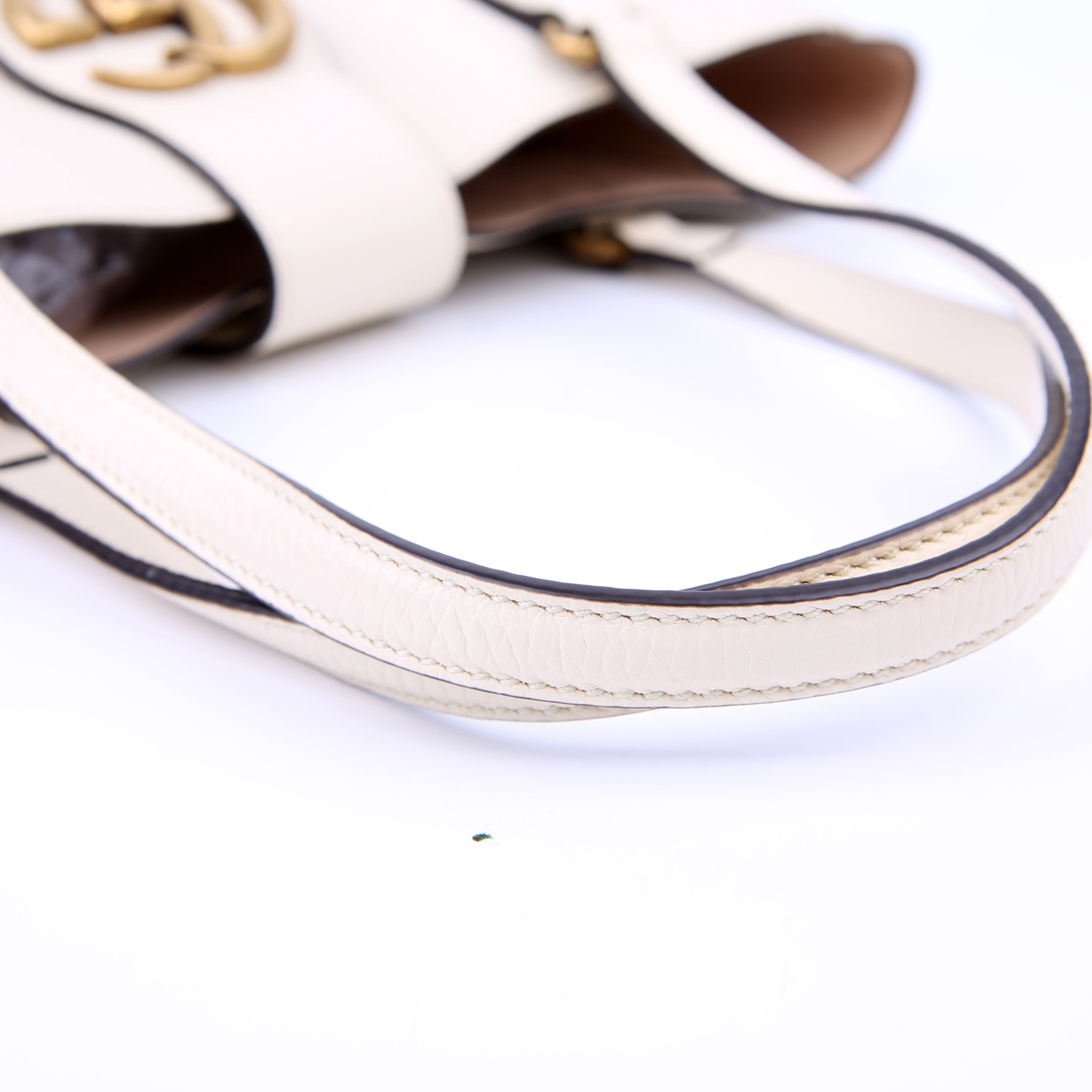 Gucci 779831 Dahlia Tote with Pouch White