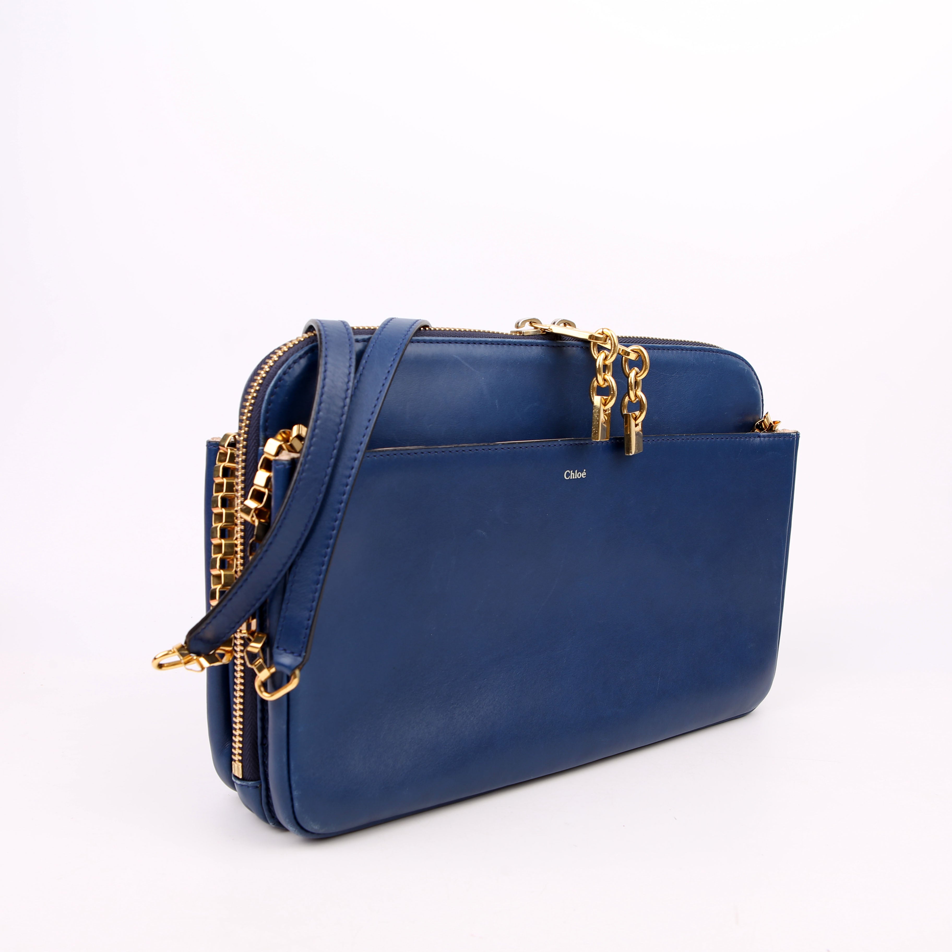 Lucy Shoulder Bag Blue