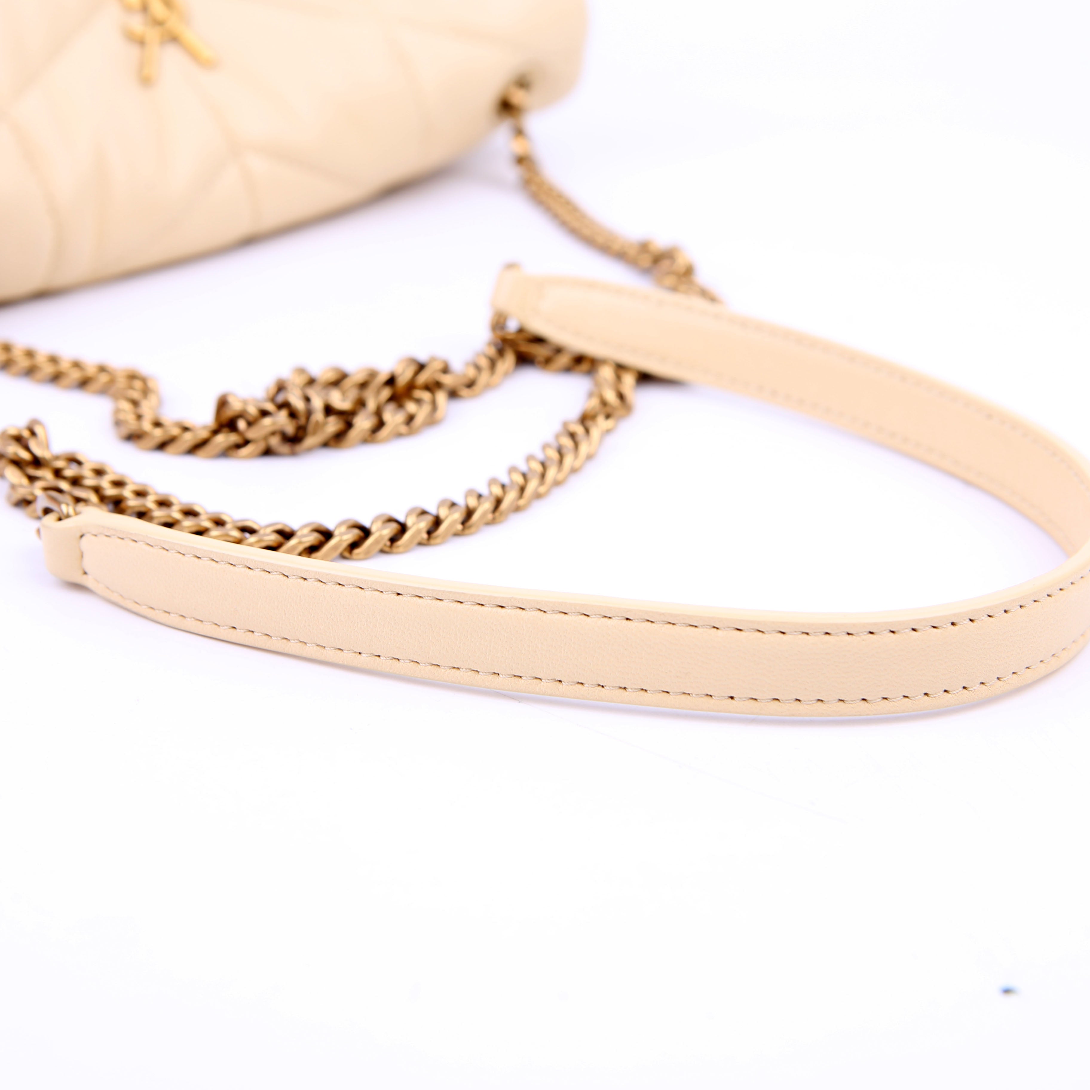 SAINT LAURENT Loulou Toy Puffer Yellow 620333