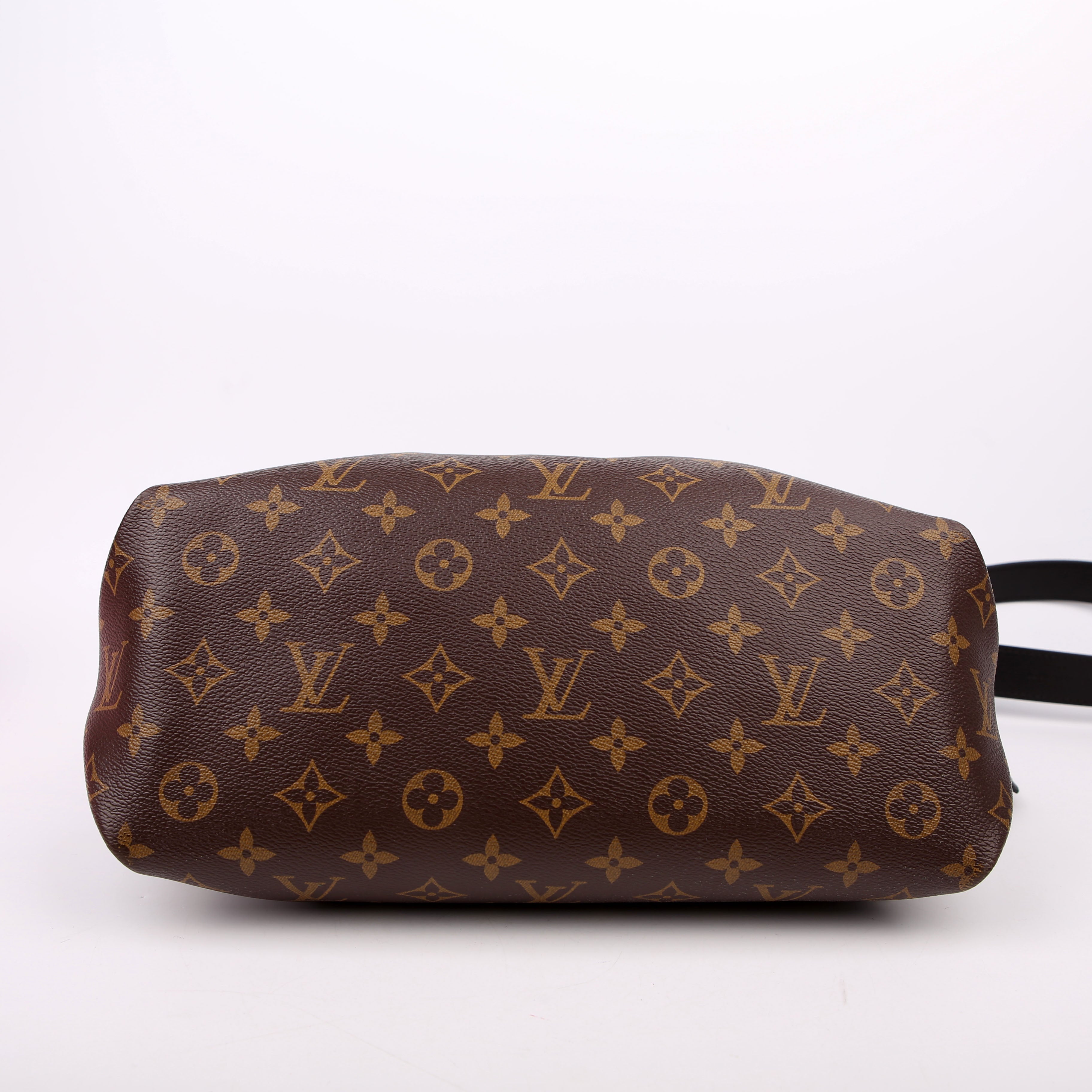 Flower Zipped Tote MM Monogram Black