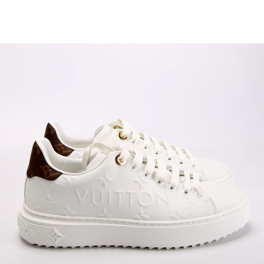 Timeout Sneakers Size 37.5 White/Brown