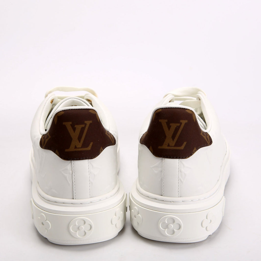 Timeout Sneakers Size 37.5 White/Brown