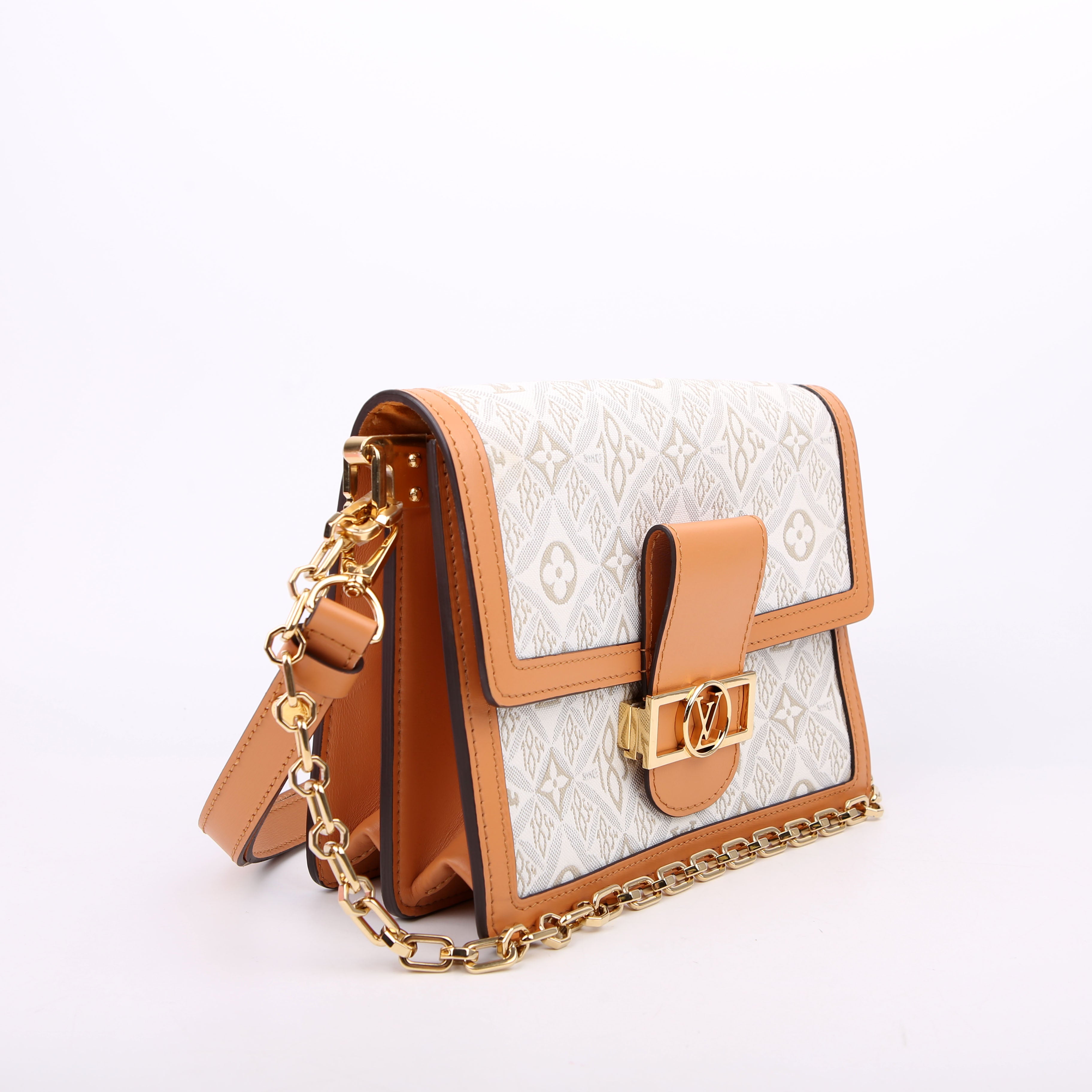 Dauphine MM Since 1854 Jacquard White