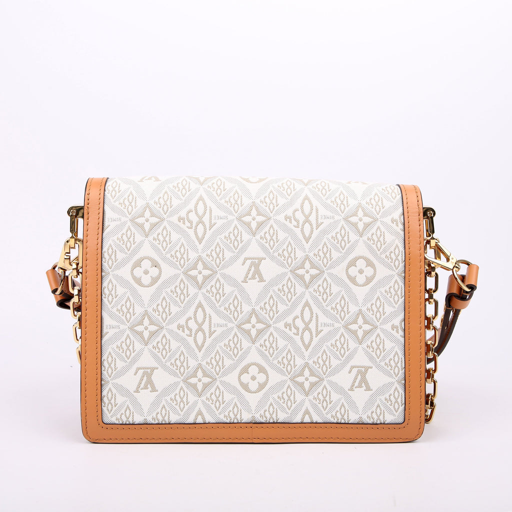 Dauphine MM Since 1854 Jacquard White