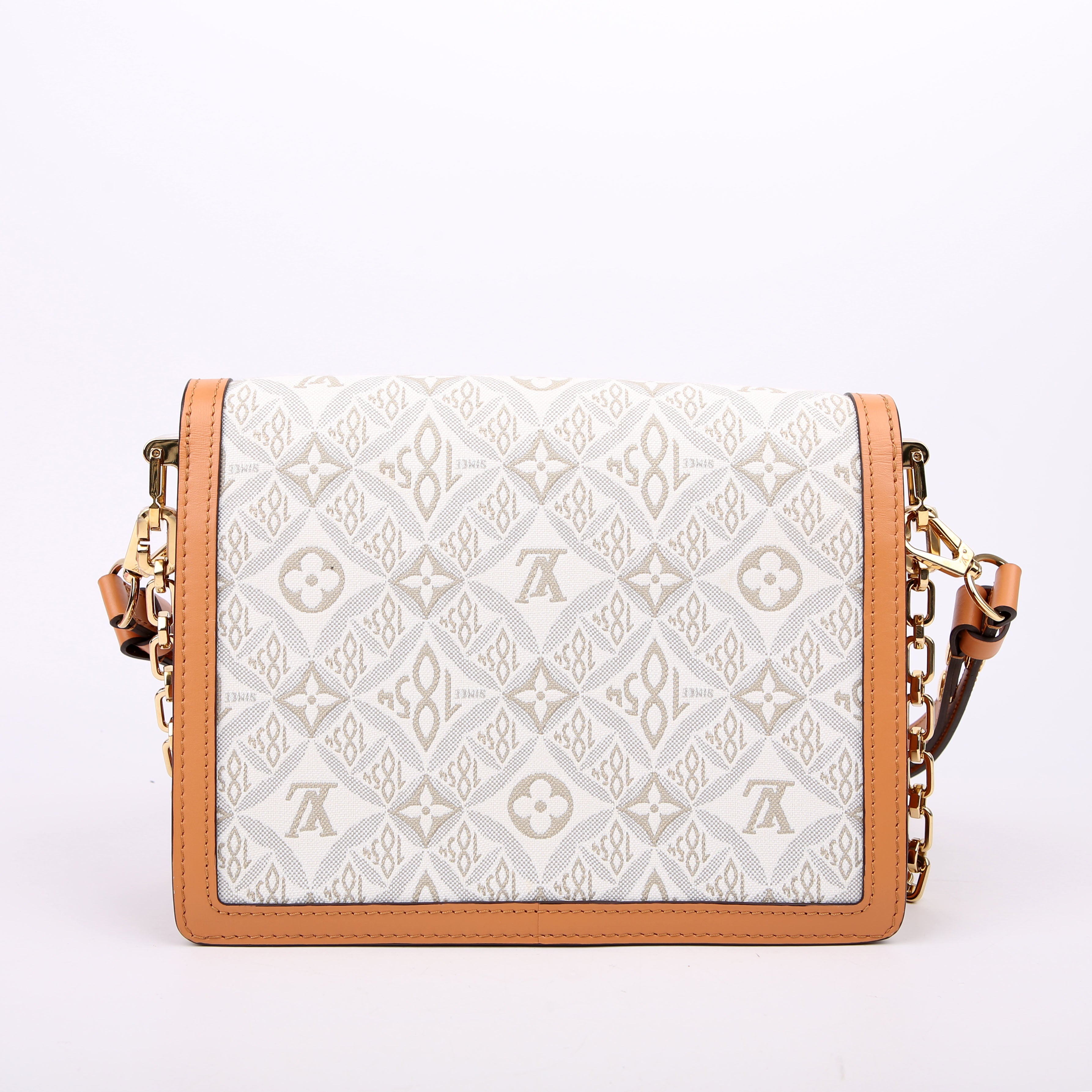 Dauphine MM Since 1854 Jacquard White