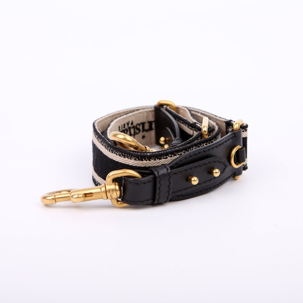 Dior Logo Canvas Adjustable Strap