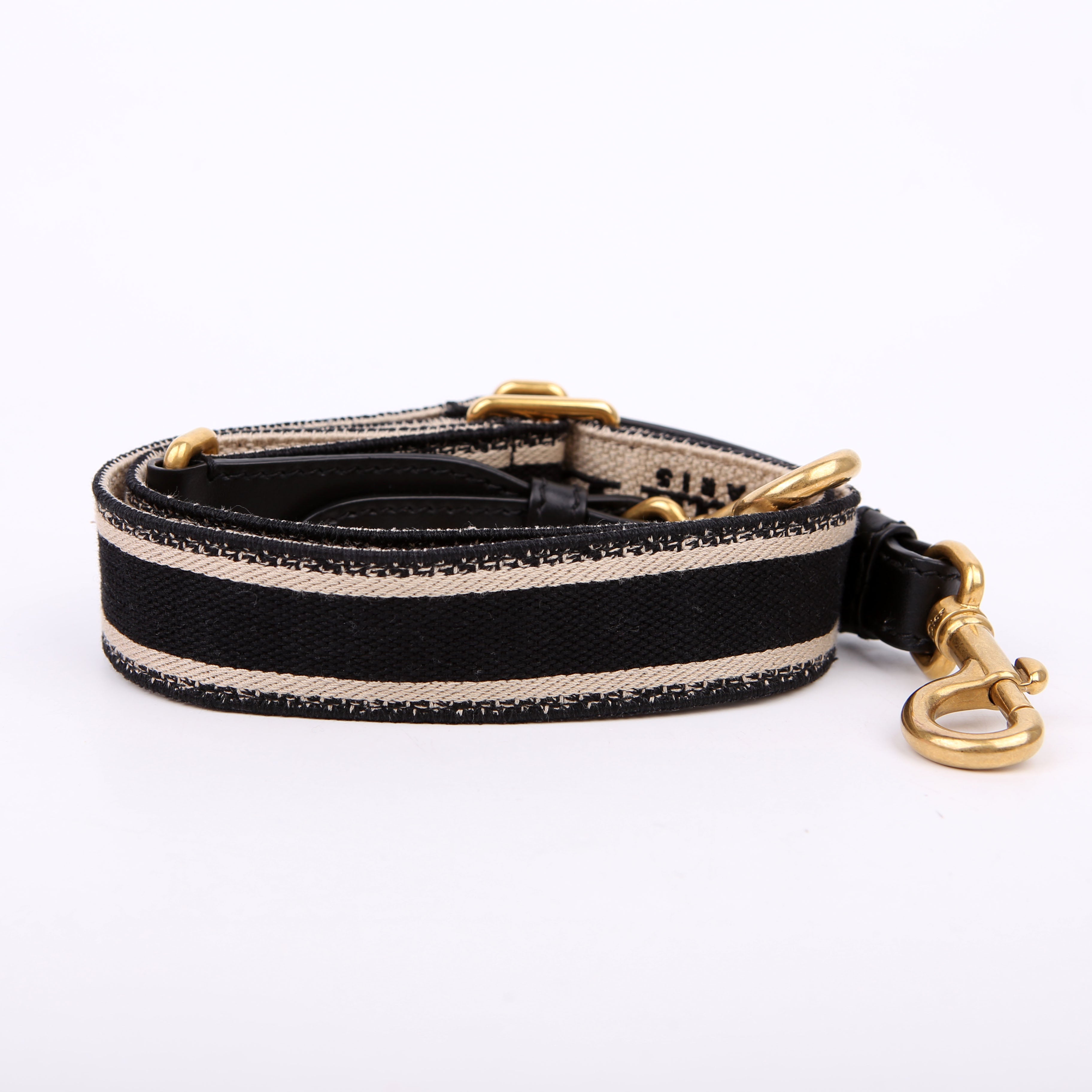 Dior Logo Canvas Adjustable Strap