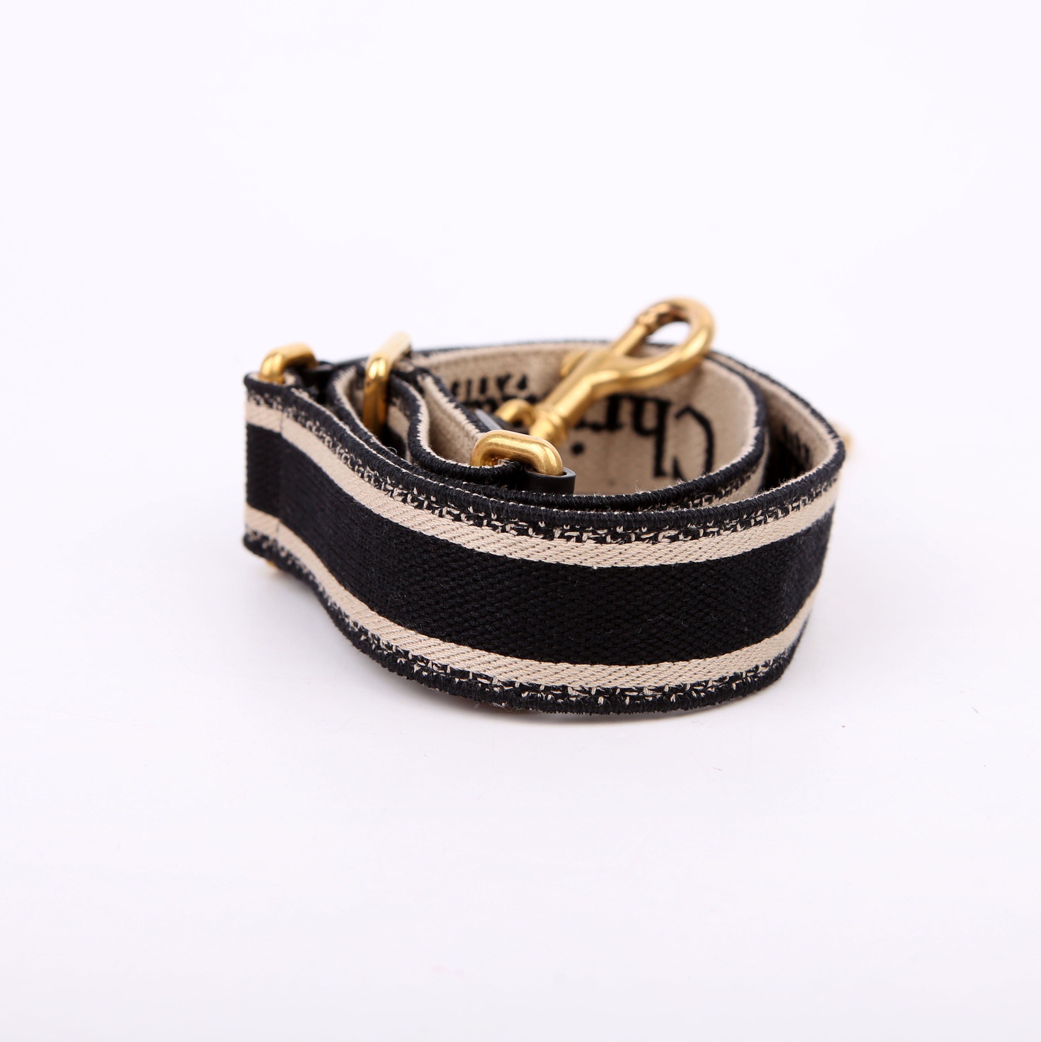 Dior Logo Canvas Adjustable Strap