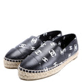 CC Espadrilles Size 39 Black/White