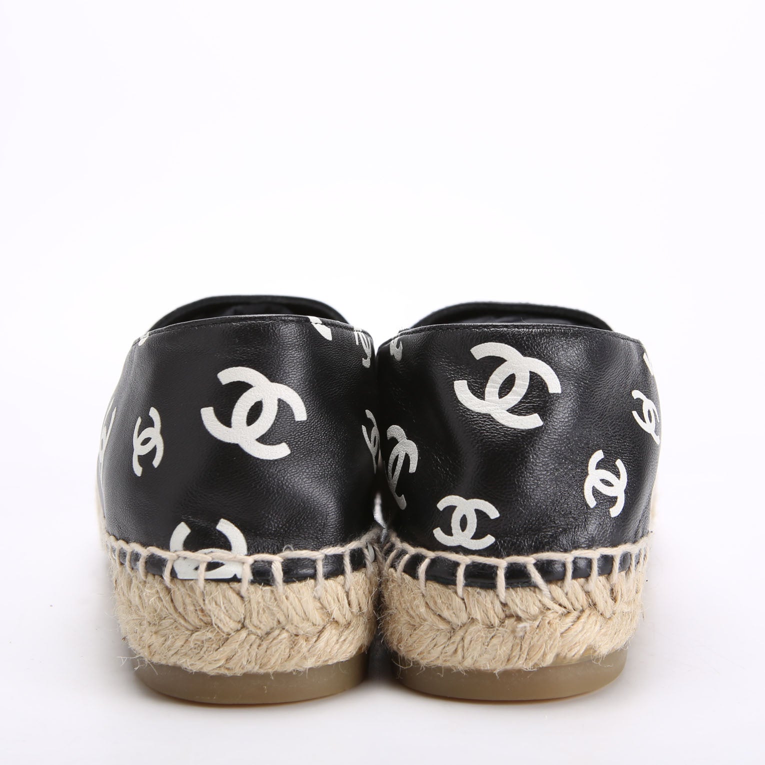 CC Espadrilles Size 39 Black/White