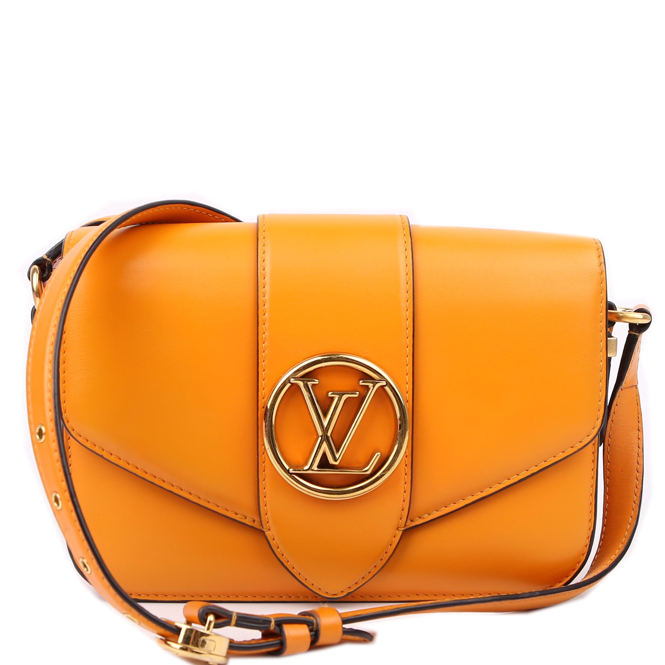 LV Pont 9 Smooth Calfskin Yellow/Orange