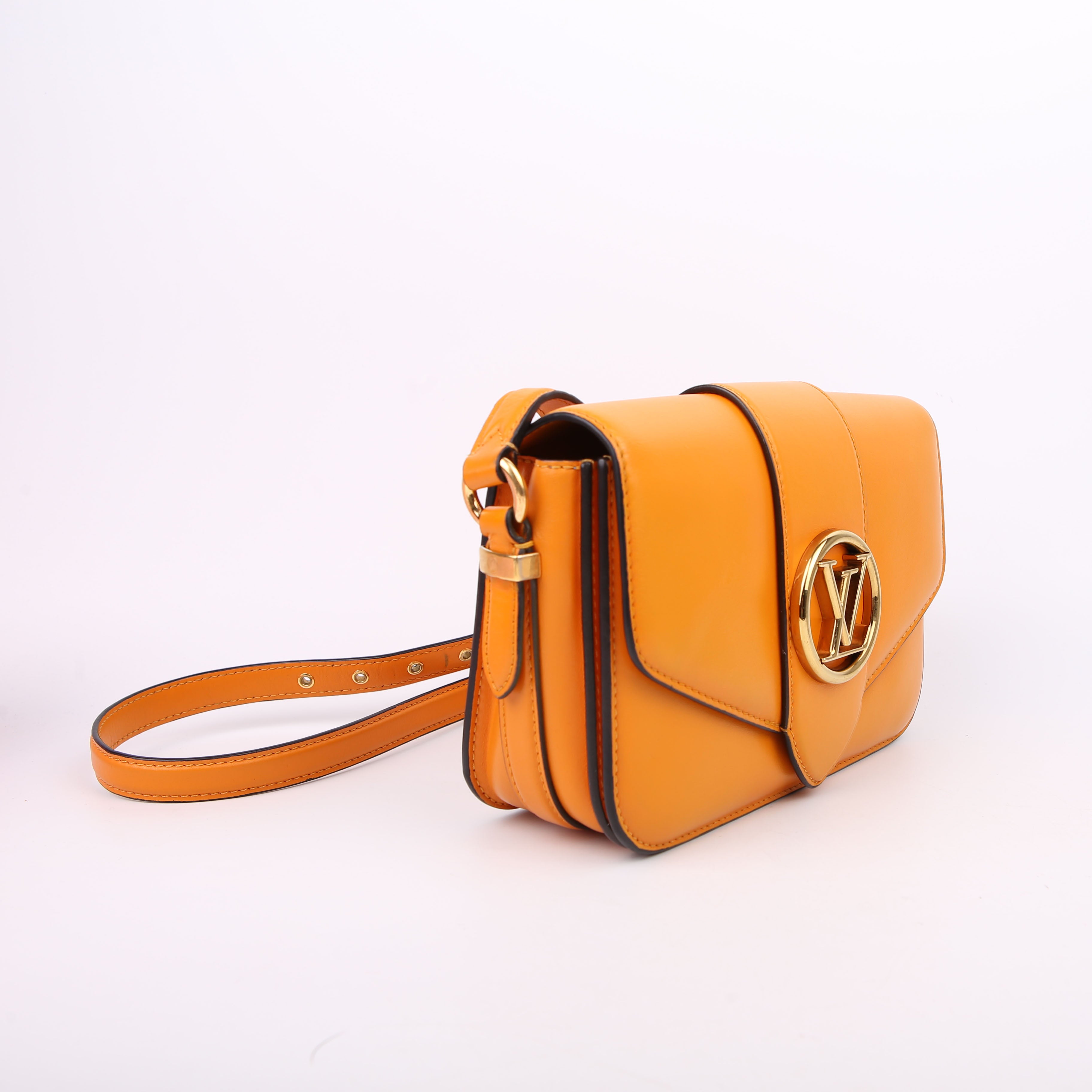 LV Pont 9 Smooth Calfskin Yellow/Orange