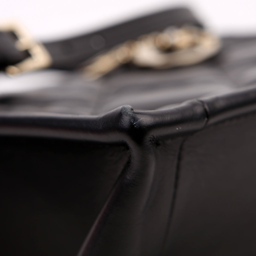 Dior Book Tote Small Lambskin Cannage Black