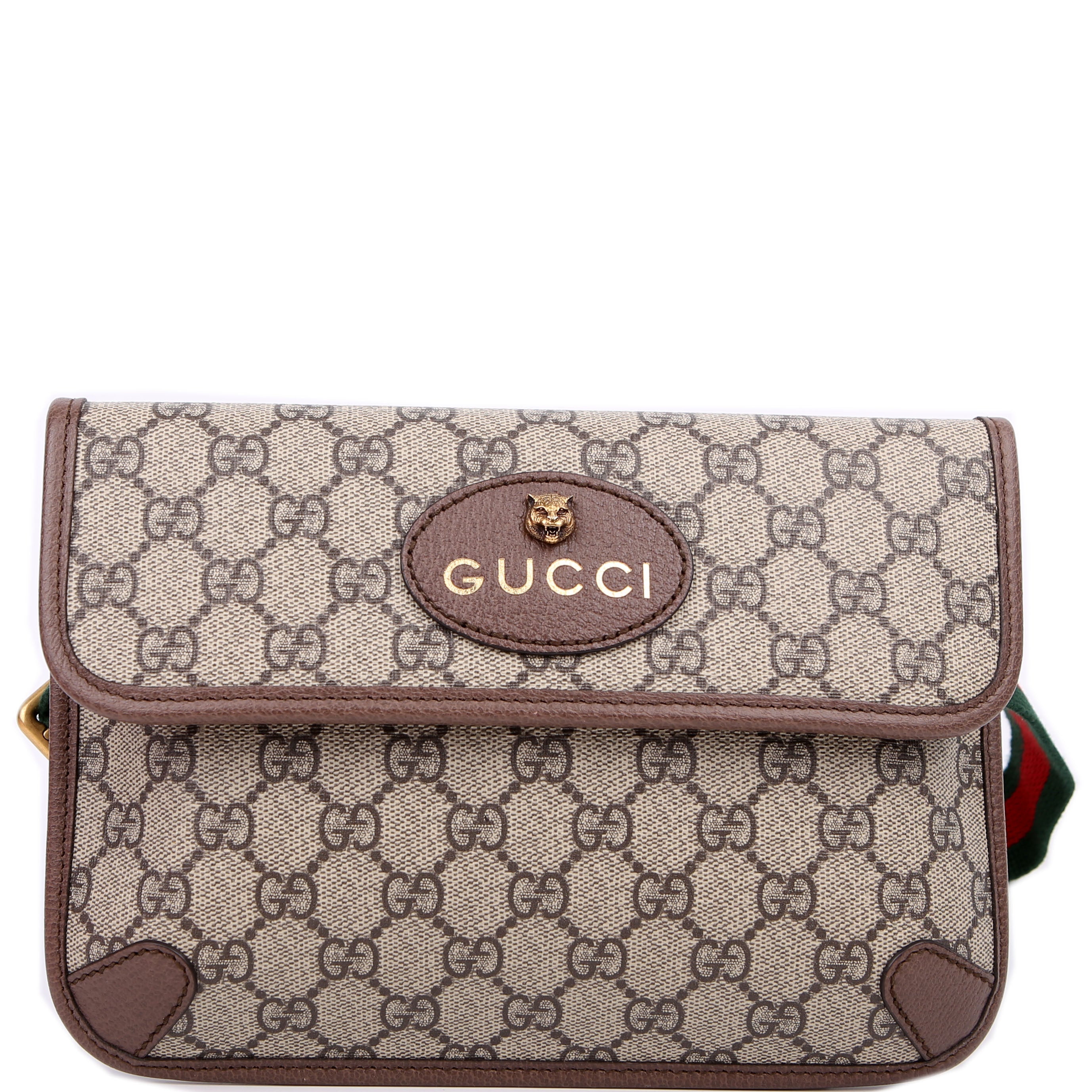 493930 GG Supreme Neo Web Belt