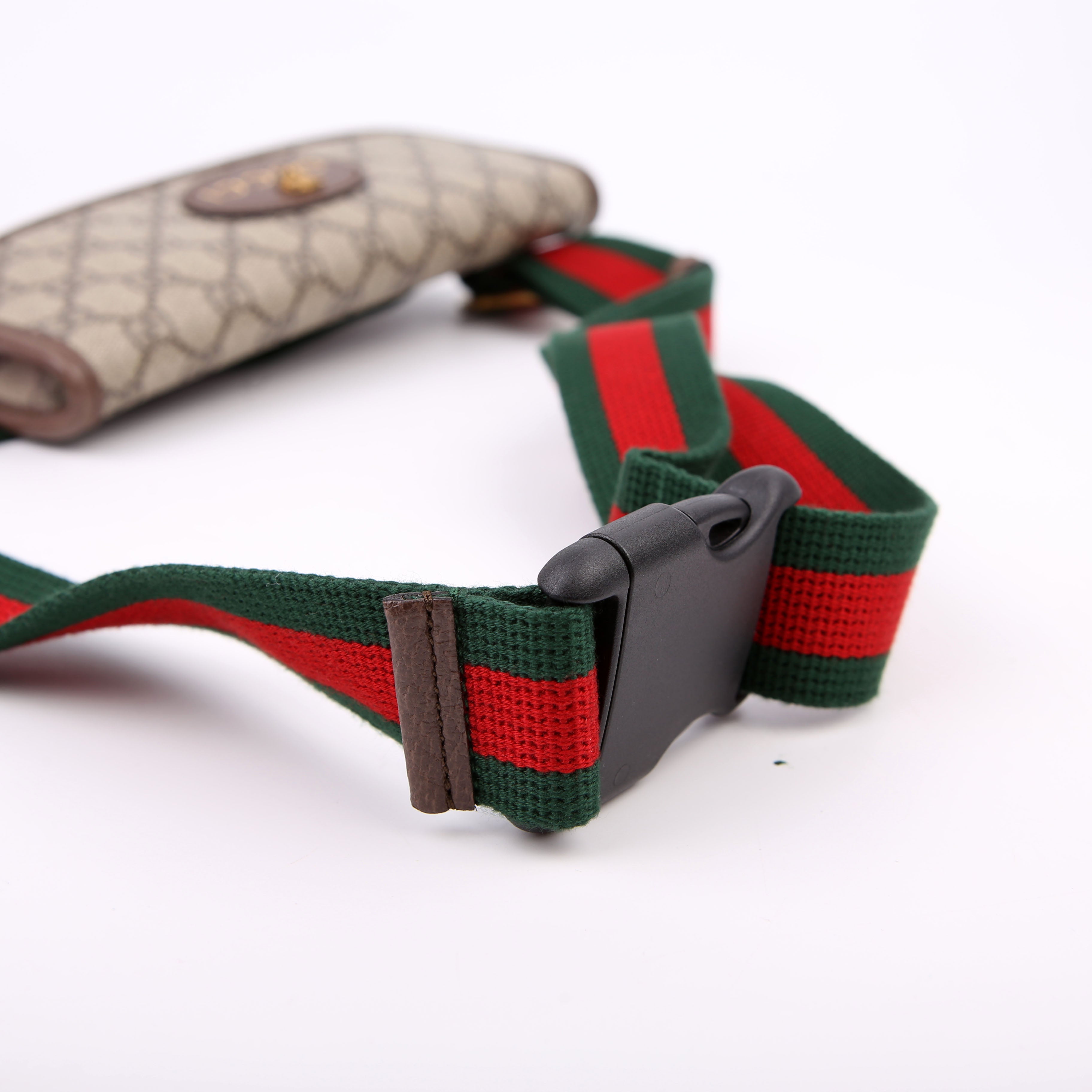 493930 GG Supreme Neo Web Belt