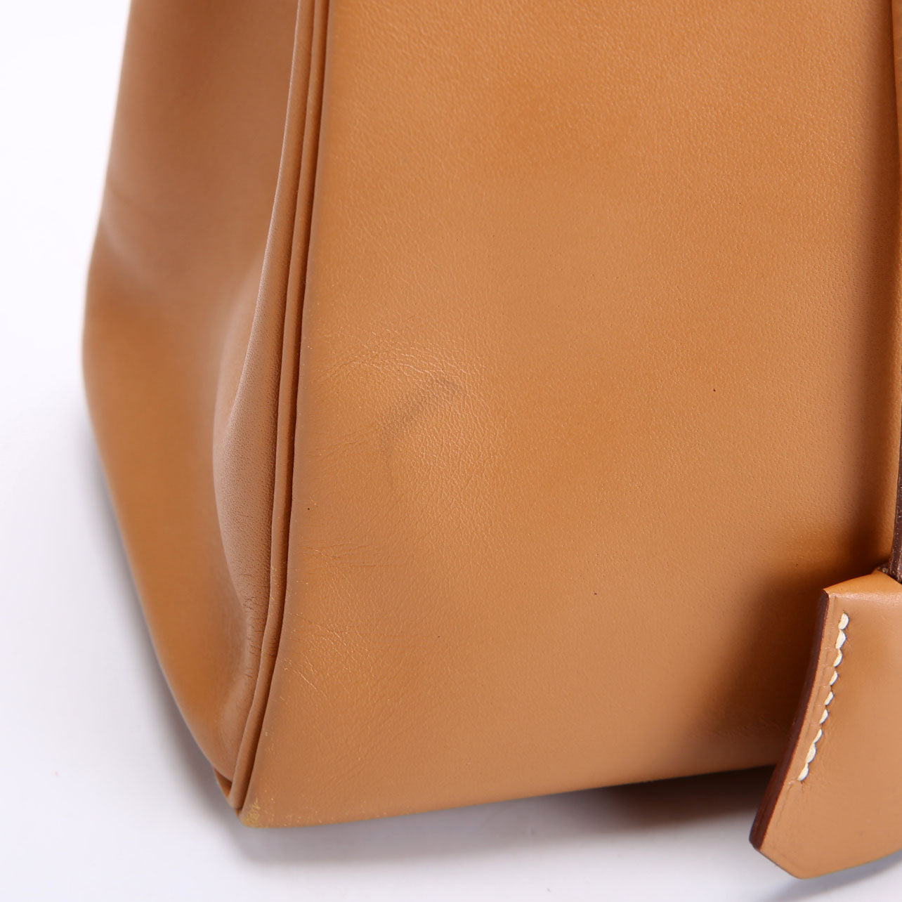 Kelly Retourne 32 Chamonix Leather 1993 Tan/Gold