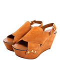 Misha Suede Wedges Size 38.5