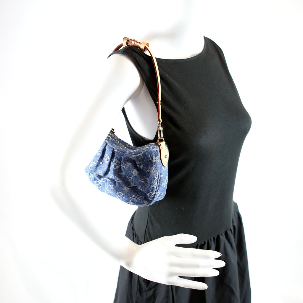 Pochette Valley Denim Monogram