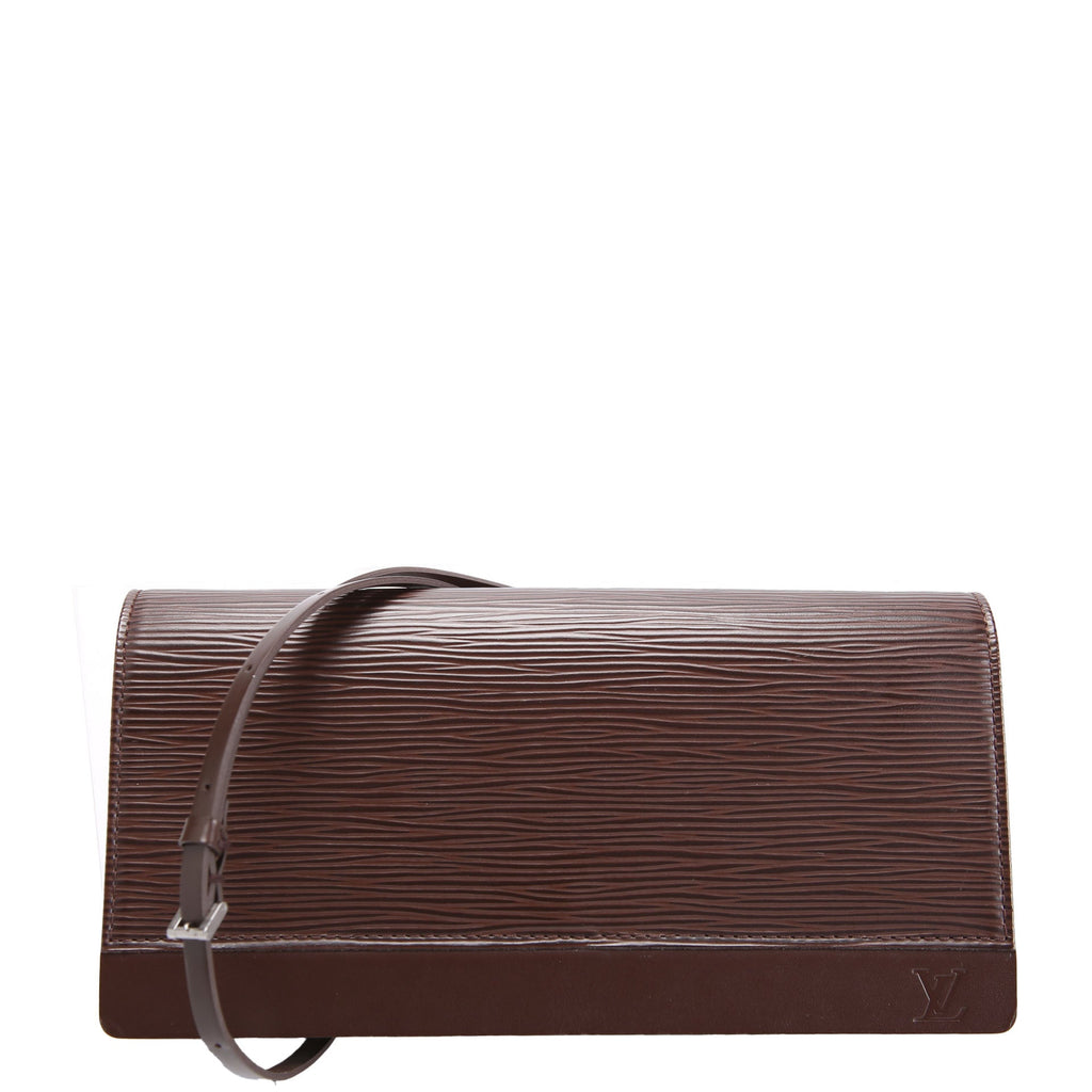 Honfleur Clutch Epi Brown