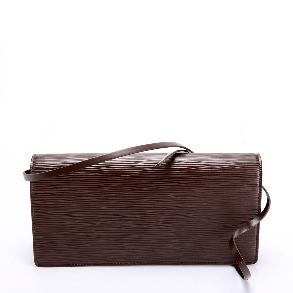 Honfleur Clutch Epi Brown