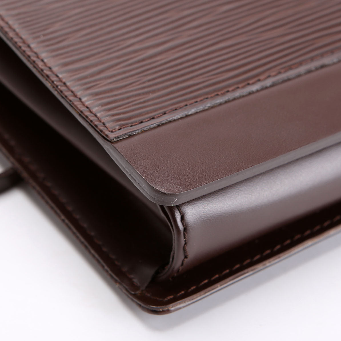 Honfleur Clutch Epi Brown