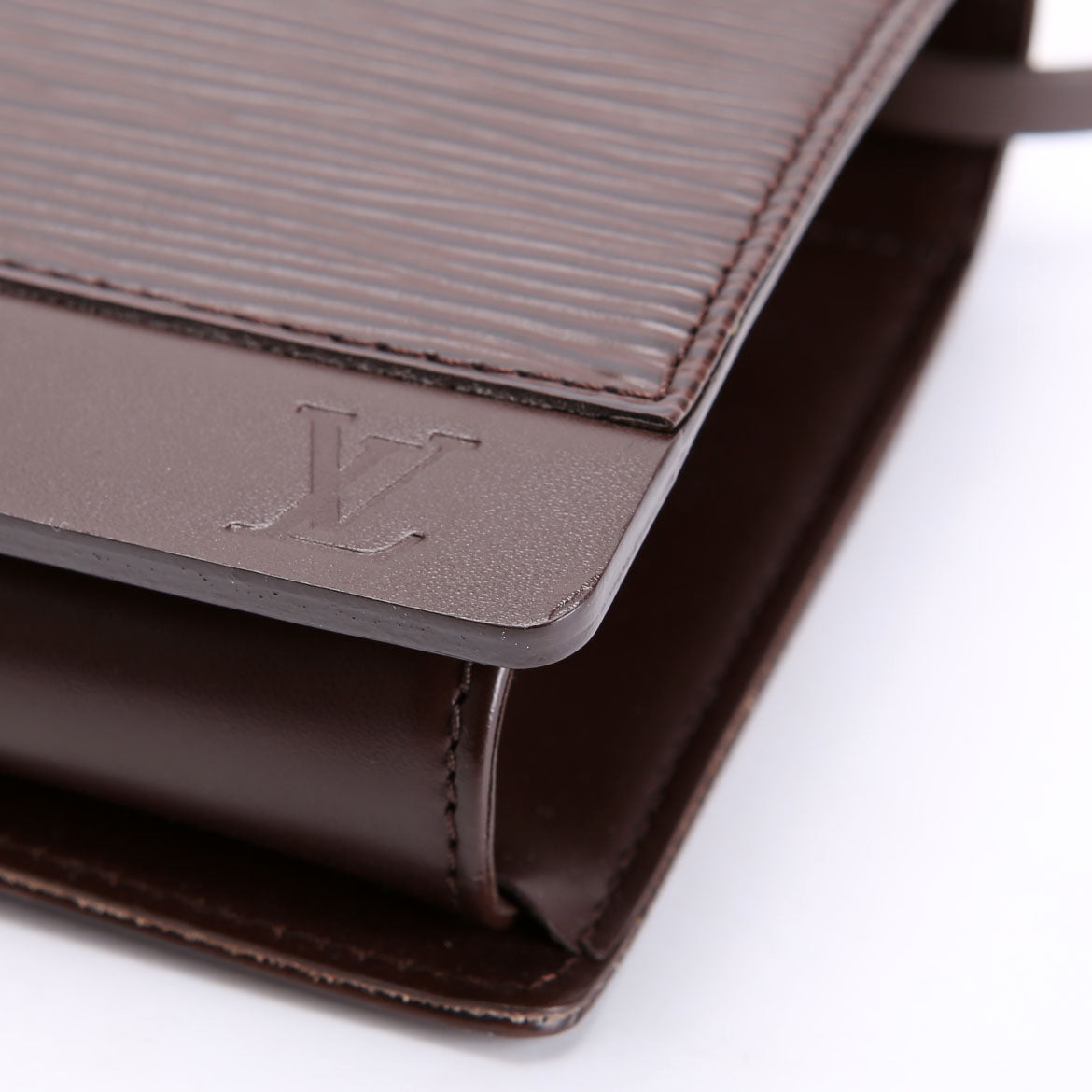 Honfleur Clutch Epi Brown