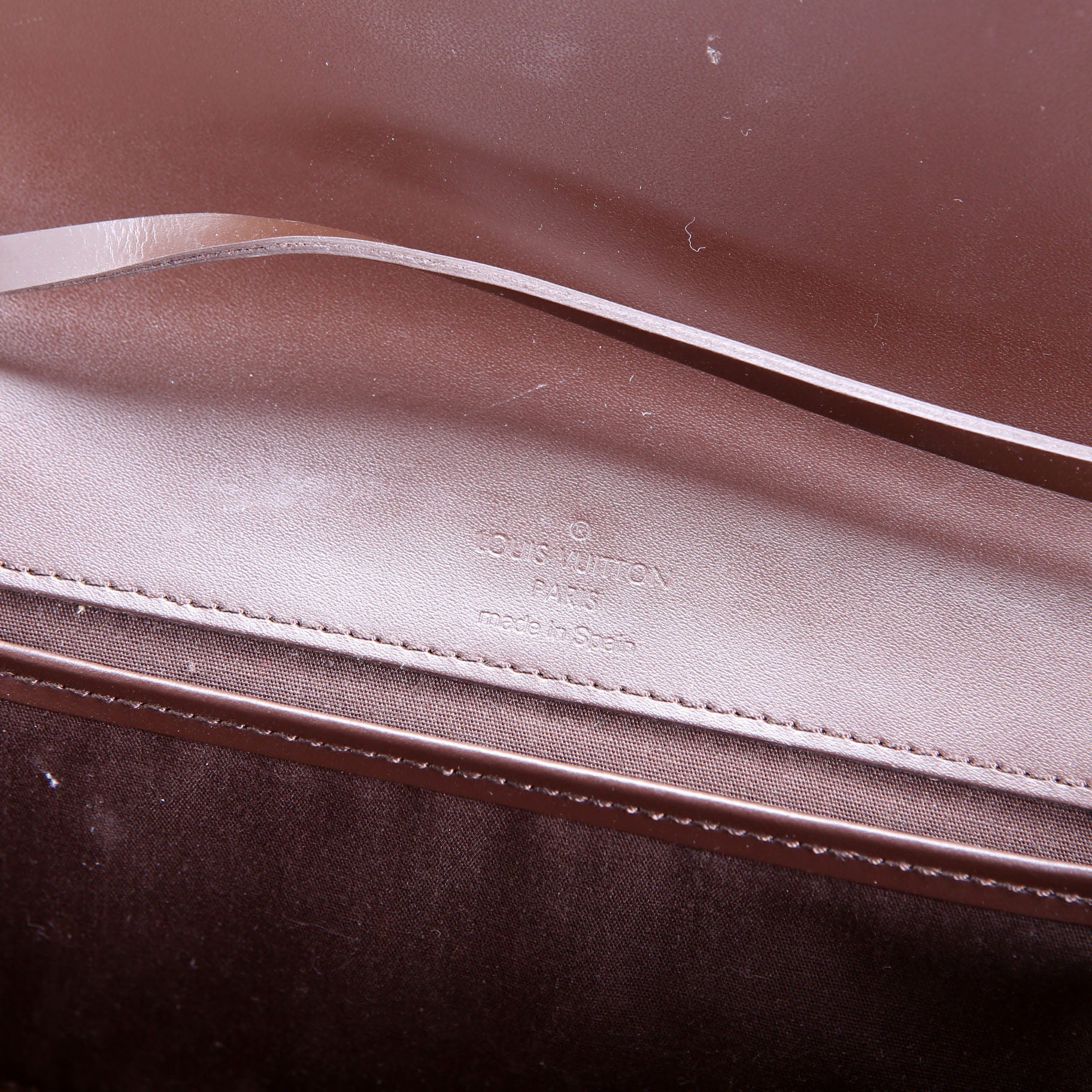 Honfleur Clutch Epi Brown