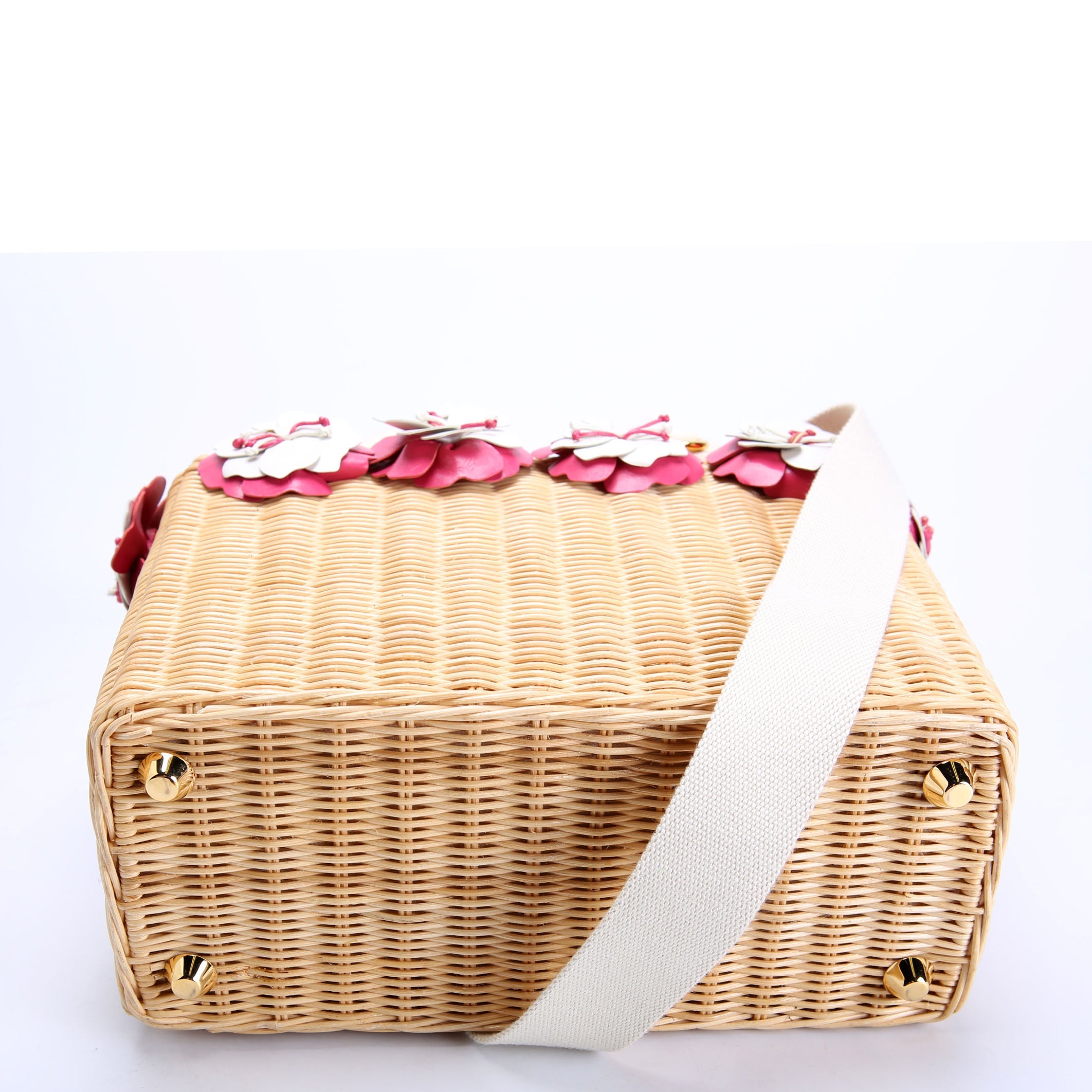 1BG835 Midollino Flower Basket Tote