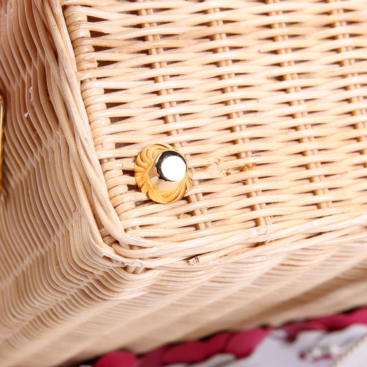 1BG835 Midollino Flower Basket Tote