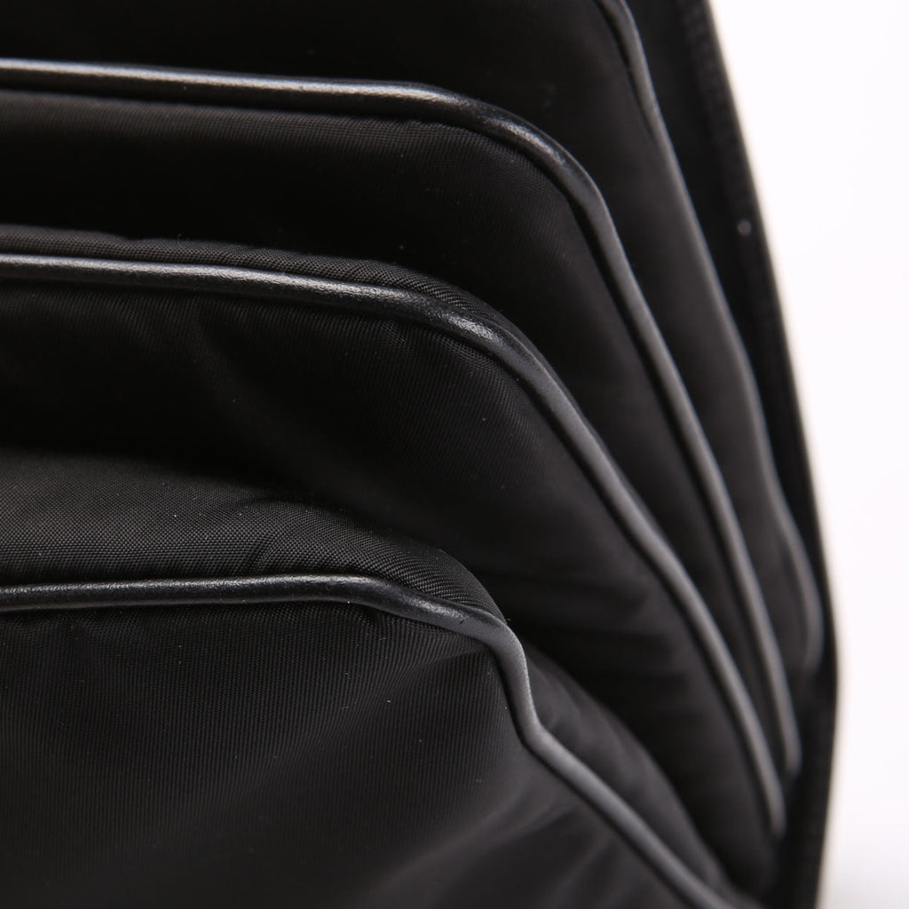 1BA016 Top Handle Accordian Flap Nylon/Lizard