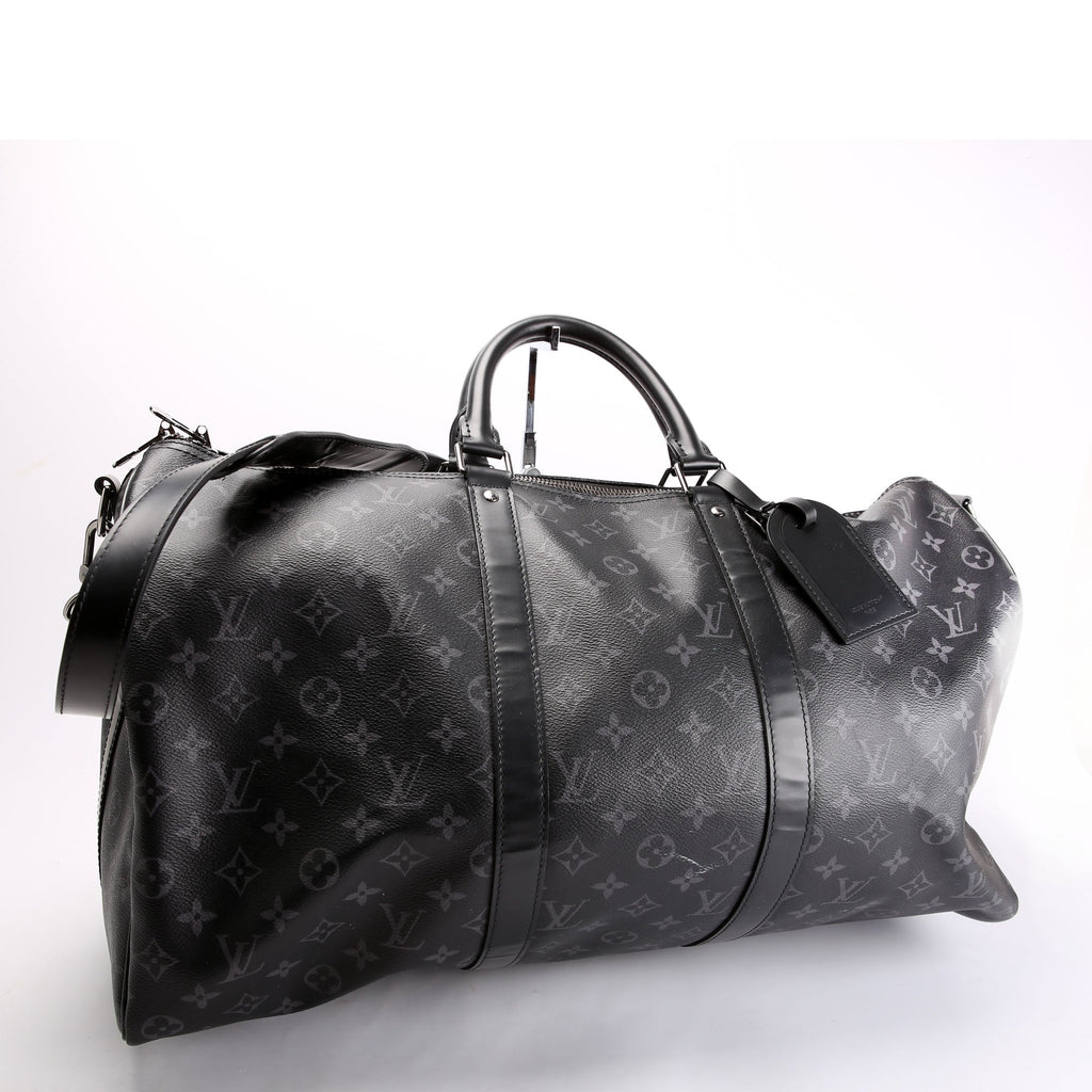 Keepall 50 With Strap Monogram Eclipse