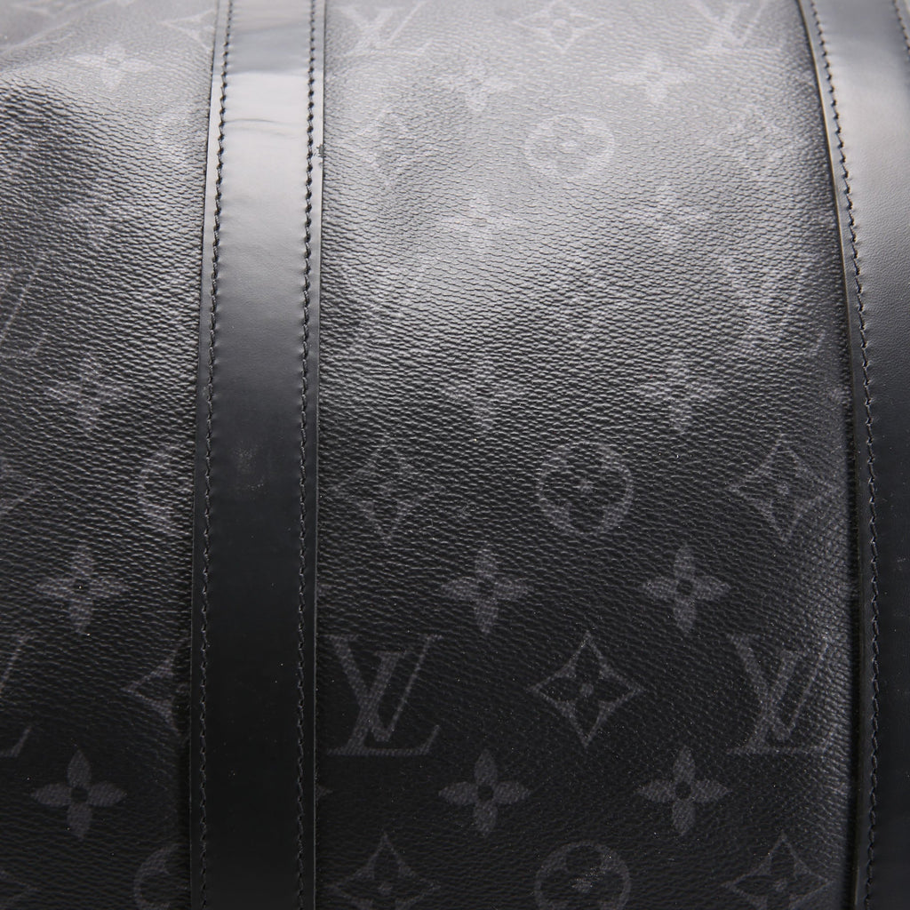 Keepall 50 With Strap Monogram Eclipse