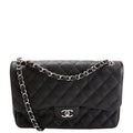 Classic Flap Jumbo Caviar 14-16M Black