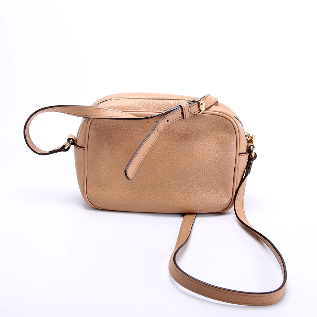 Gucci 308364 Soho Disco Crossbody Nude