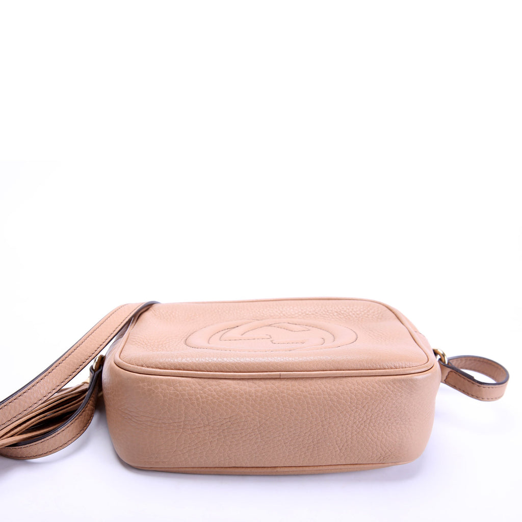 Gucci 308364 Soho Disco Crossbody Nude