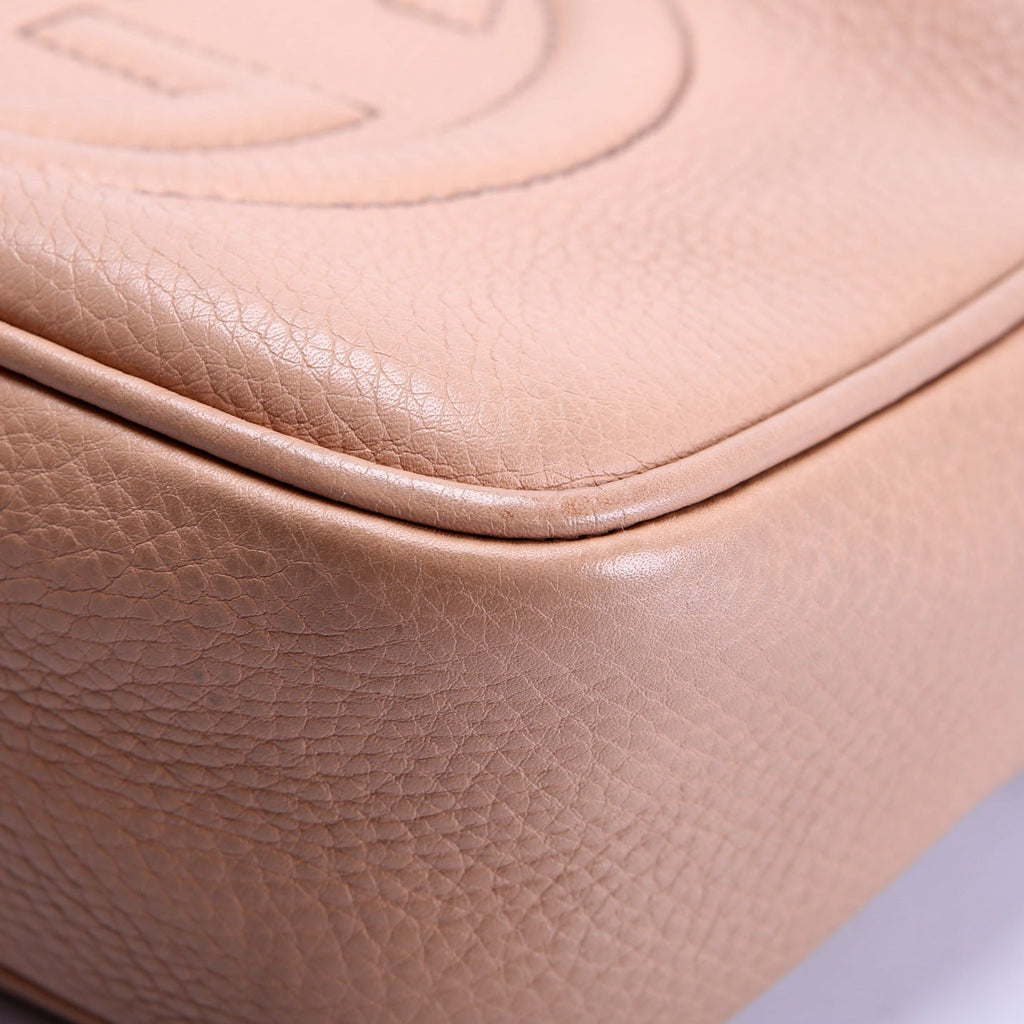 Gucci 308364 Soho Disco Crossbody Nude